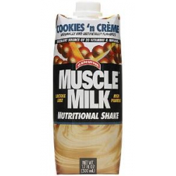 Muscle Milk Rtd 12/17oz-Cookies and Cream