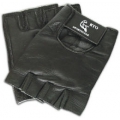 Leather Gloves Black XS