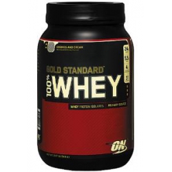 100% Gold Standard Whey 2lb-Cookies and Cream